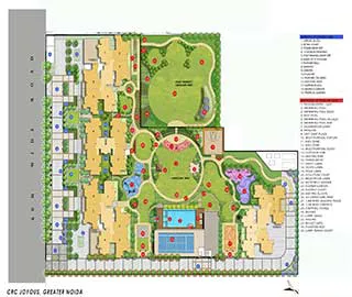 Master plan of Hoabl Ayodhya Plots
